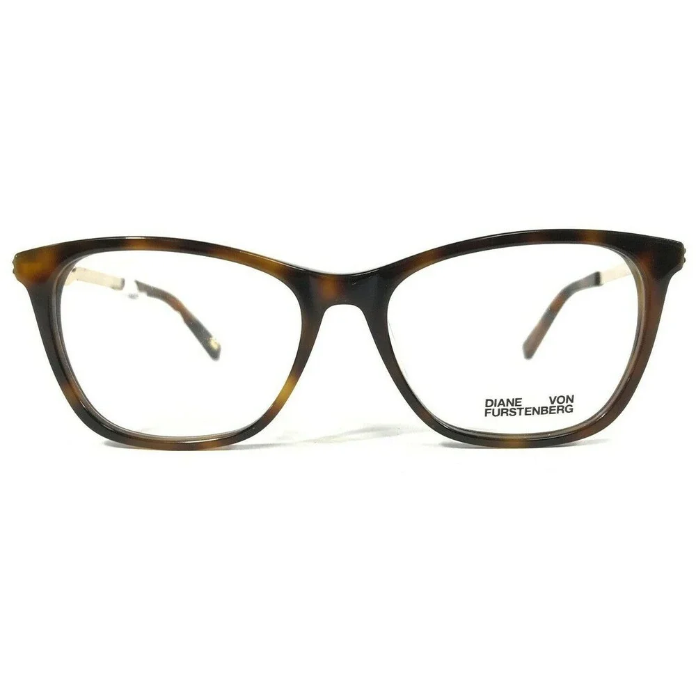 Diane von Furstenberg Eyeglasses Frames DVF5103 240 Tortoise Gold 53-16-135